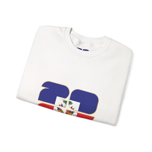 Haiti Flag Crewneck Sweatshirt — Haitian Pride Pullover