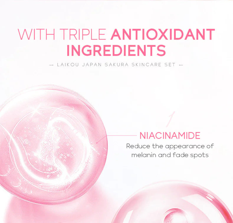 Hydrating face scream skincare set for glowing skin