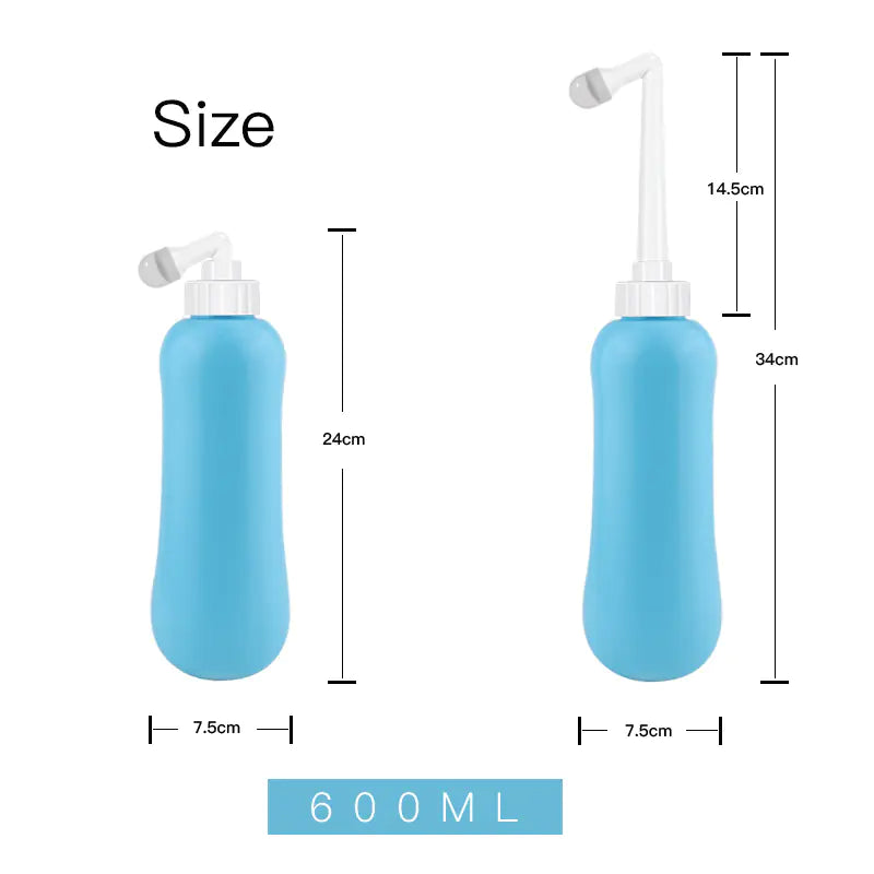 travel-friendly handheld bidet for personal hygiene cleansing