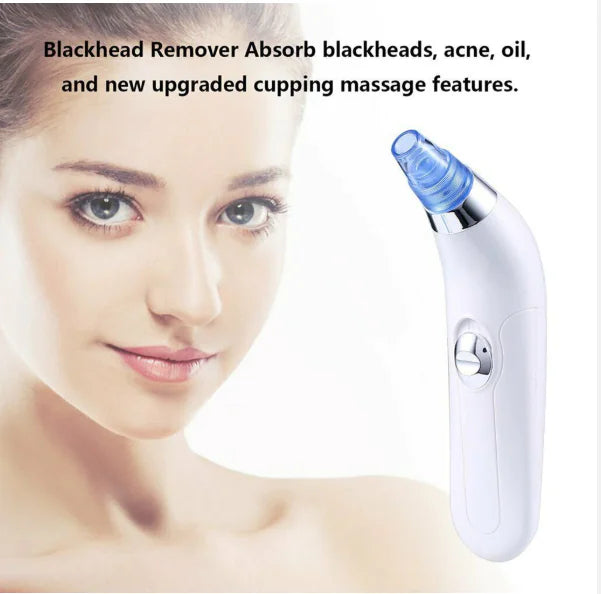 Electric blackhead suction tool for pore cleaning