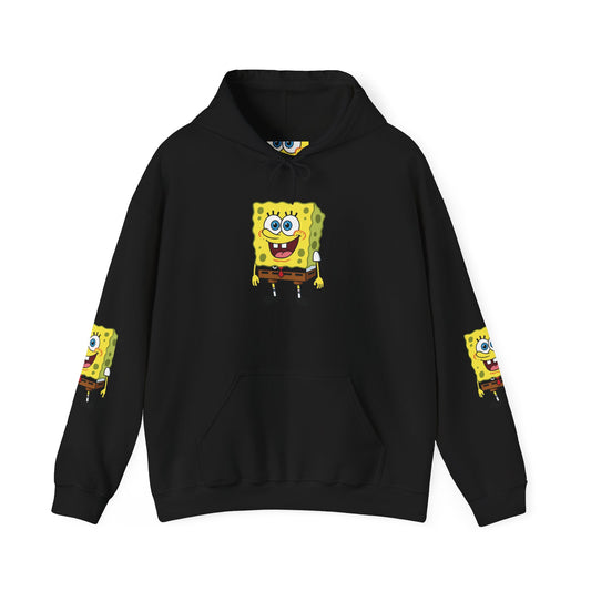 SpongeBob Graphic Hoodie — Cute Cartoon Character Pullover
