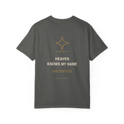 Heaven Knows My Name Premium Christian T-Shirt | Faith Tee
