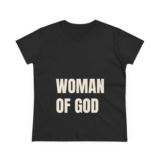 Woman of God Christian T-Shirt for Women | Faith Tee