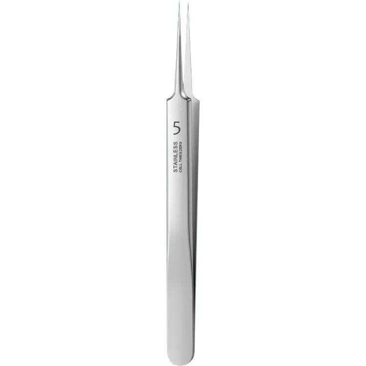 stainless steel pimple extractor kit with needles and hook tools