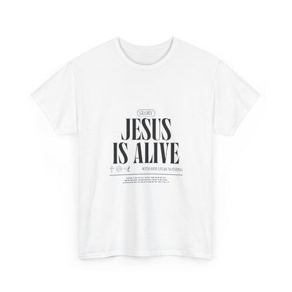 Jesus Is Alive Tee — Christian Faith Inspirational T-Shirt