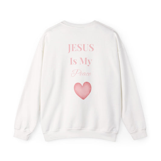 Jesus Is My Peace Christian Sweatshirt | Faith-Based Christian Apparel