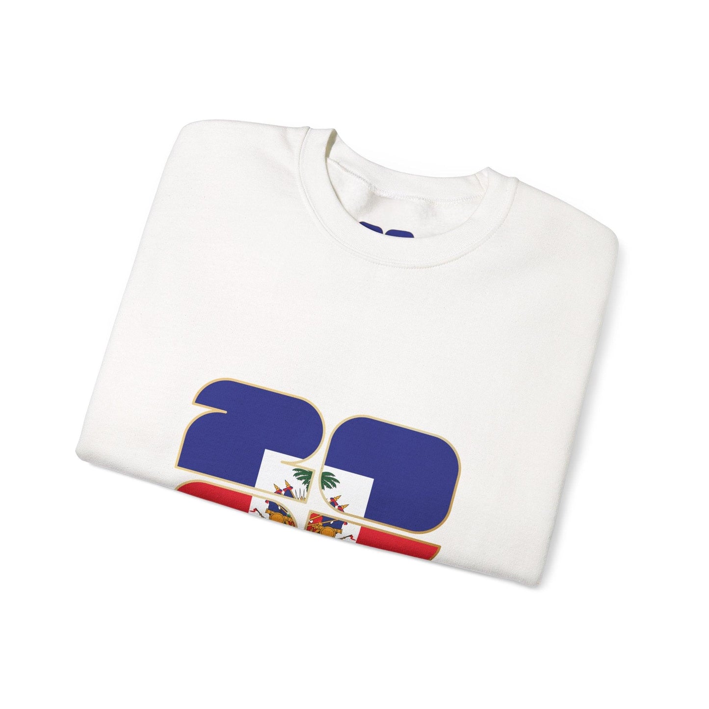 Haiti Flag Crewneck Sweatshirt — Haitian Pride Pullover