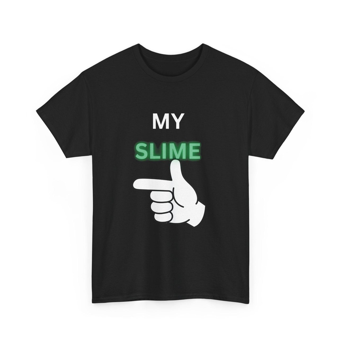 My Slime T-Shirt — Funny Gaming/Streetwear Tee with Pointing Hand Graphic