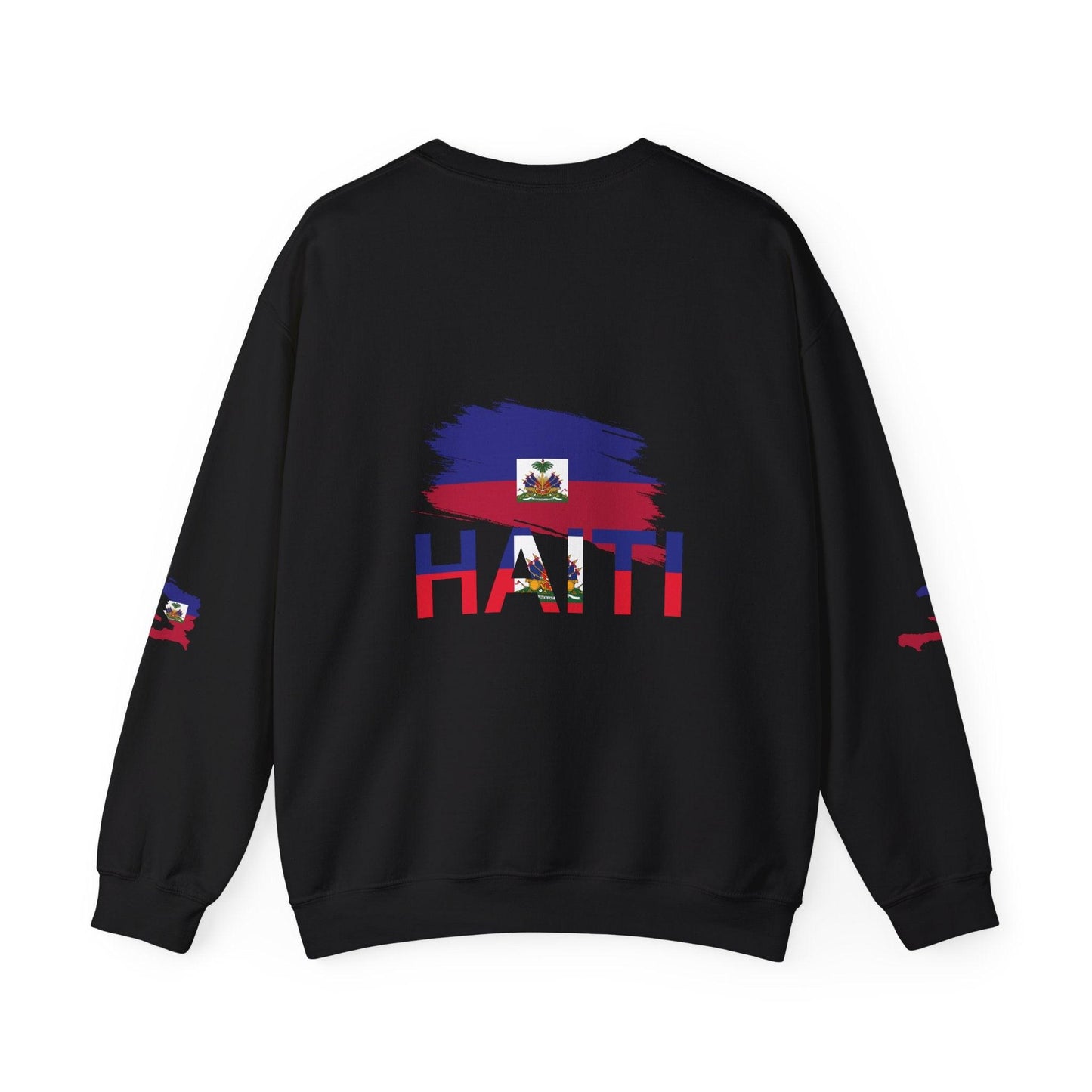 Haiti Flag Crewneck Sweatshirt — Haitian Pride Pullover