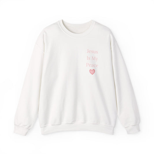 Jesus Is My Peace Christian Sweatshirt | Faith-Based Christian Apparel
