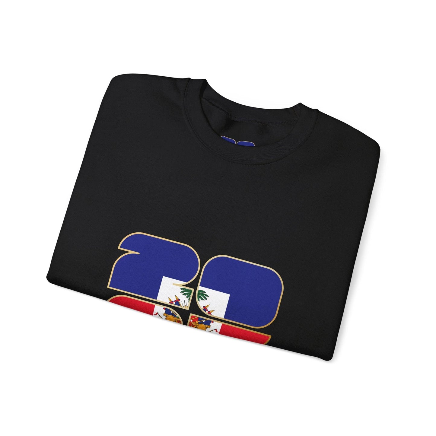 Haiti Flag Crewneck Sweatshirt — Haitian Pride Pullover