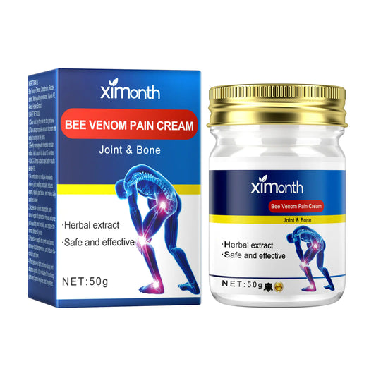 Bee venom cream for joint and muscle pain relief