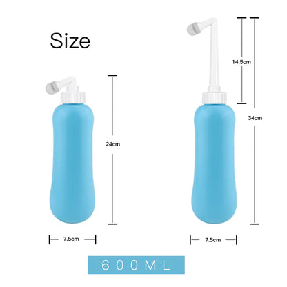 travel-friendly handheld bidet for personal hygiene cleansing